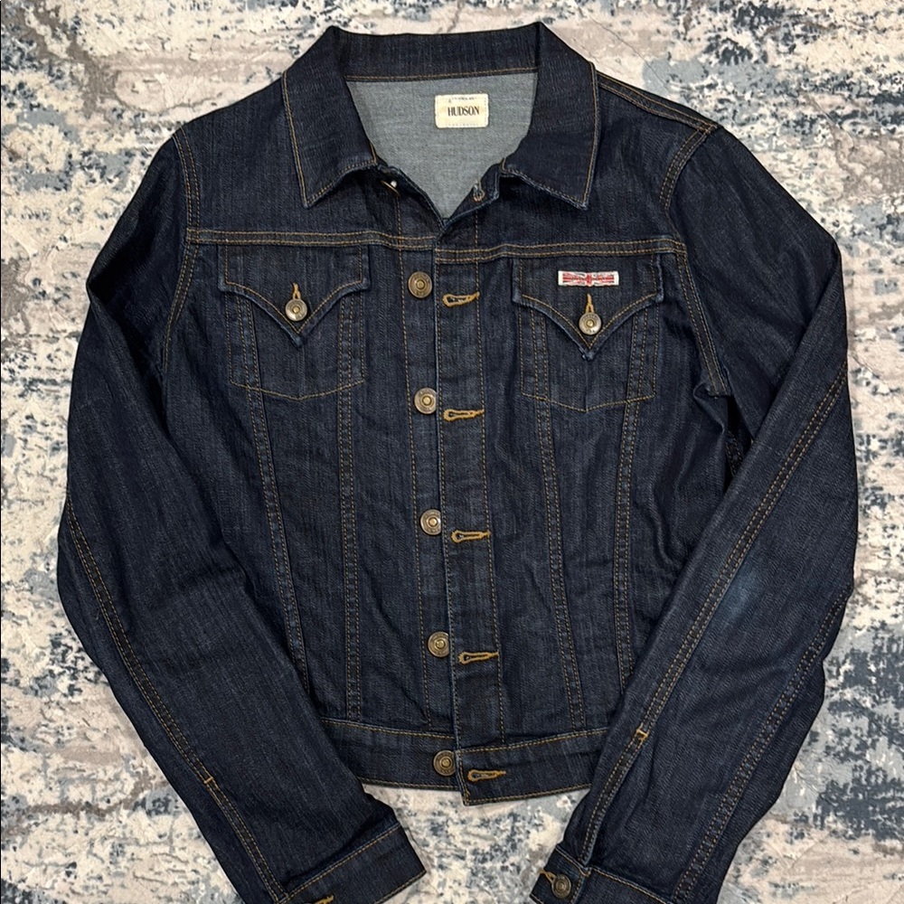 Hudson Jeans Dark Blue Denim Jacket